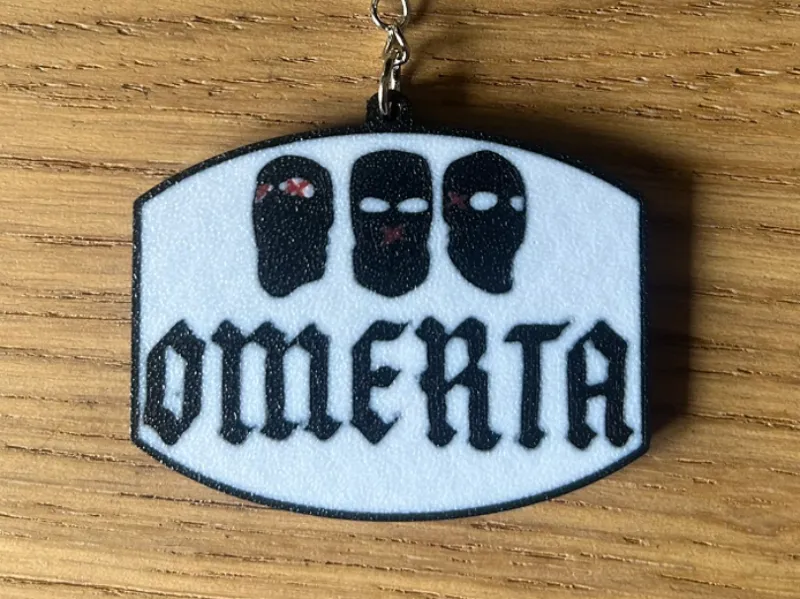 Porte Clé Logo Omerta 