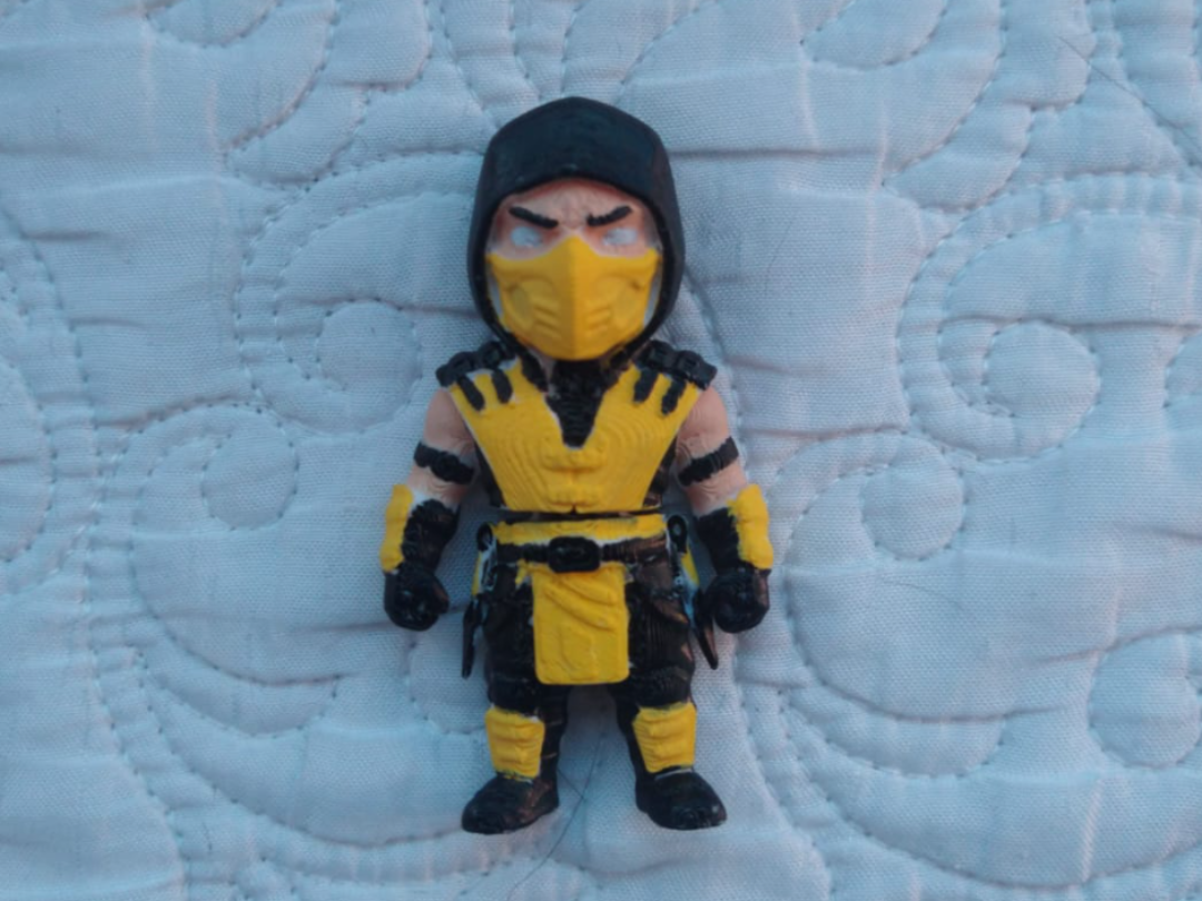 Mini Flexi Scorpion (Mortal Kombat)