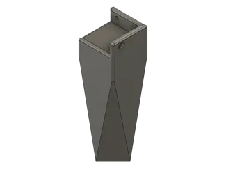 Plywood Desk Riser Leg