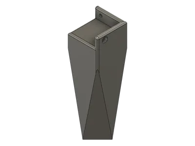 Plywood Desk Riser Leg