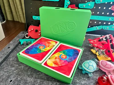 Uno Card Storage Box (112/108 cards)