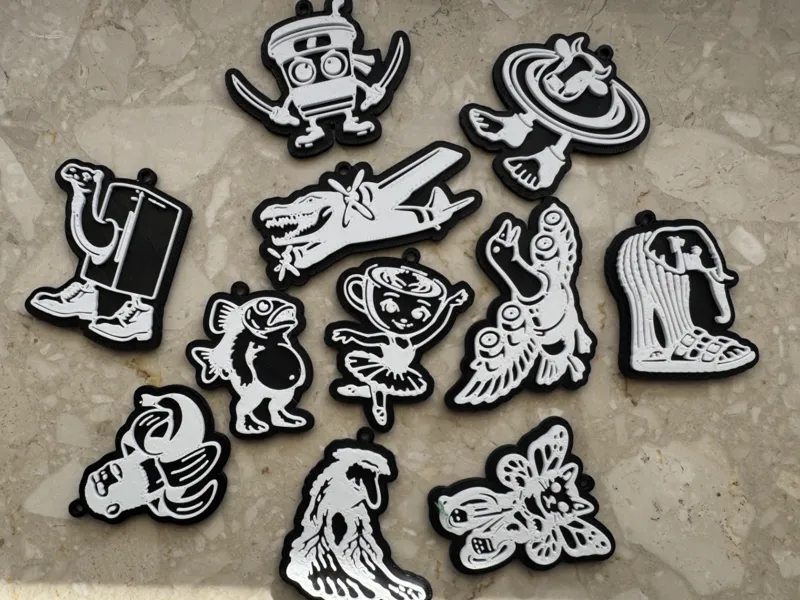 Italian Brainrot Keychain Collection