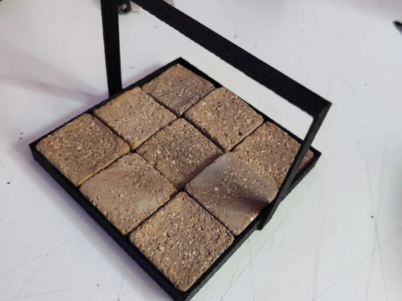 DIY coral plug and coral plug tray