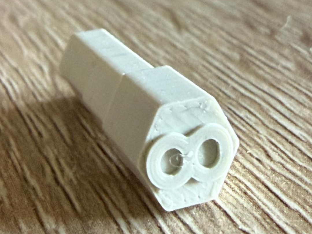 8-bit adapter to aid audio cassette cleaning 