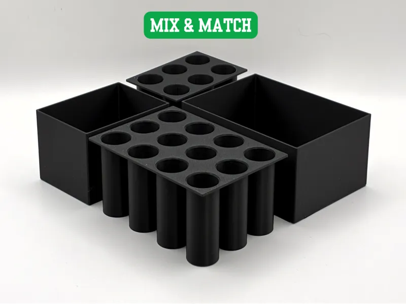 Inlay / pen holders for Desk Truck by mrtk1970