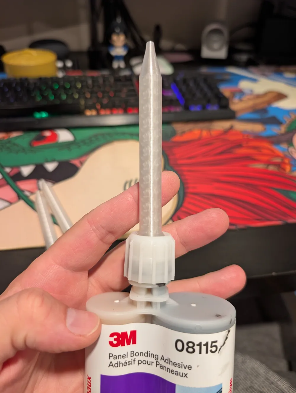 Epoxy Mixing Nozzle (3M, SEM 200mL) Panel Bond - Free 3D Print Model ...