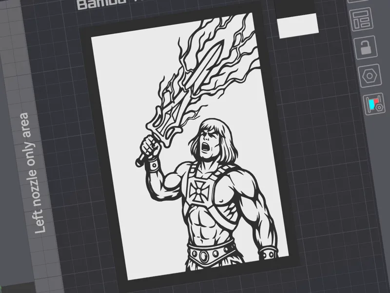 He-Man - For the Power of Grayskull! | Wall Art 