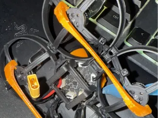 Mobula 8 frame push fit landing gear 85mm