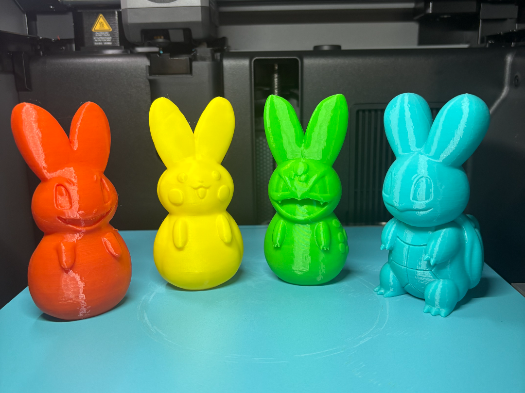 Miniatura 1 do modelo 3D Pokemon Easter Starters