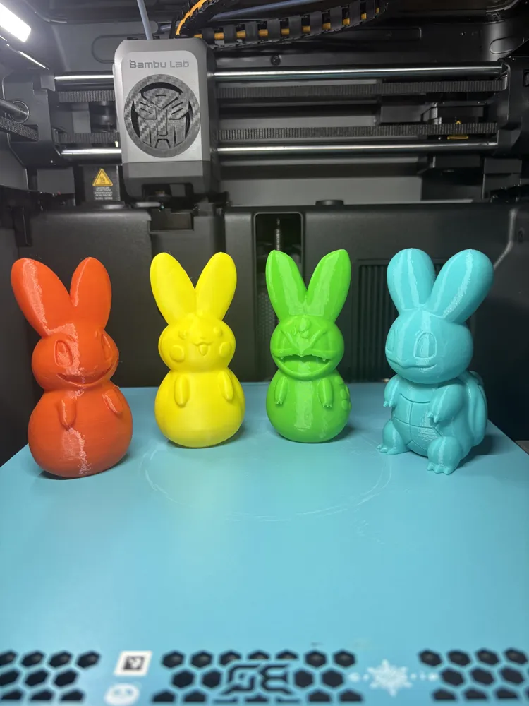 Pokemon Easter Starters - Free 3D Print Model - MakerWorld