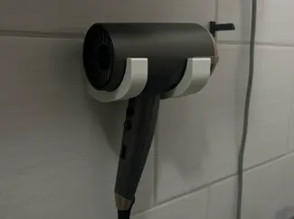 Remington hair dryer wall mount