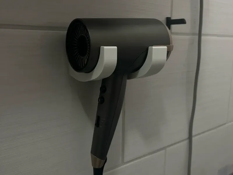 Remington hair dryer wall mount