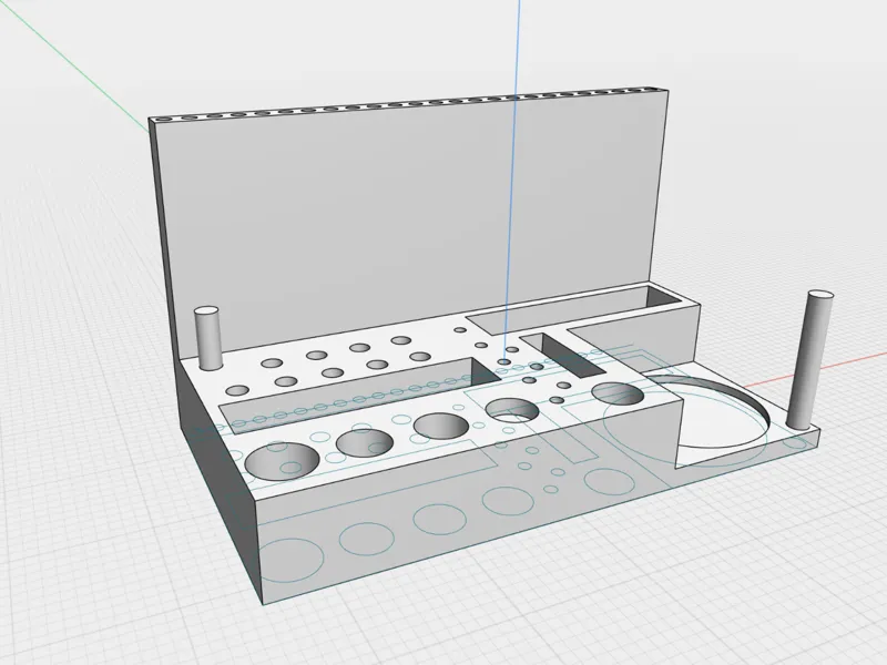 fly tying tool bar station