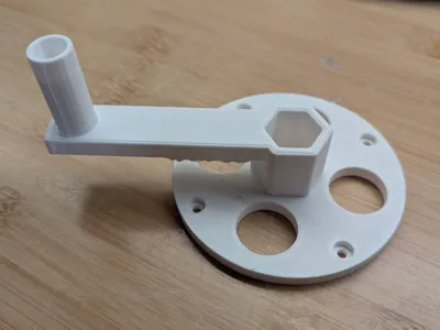 Spool Winder A1 Mini Compatible Gear & Hand Crank