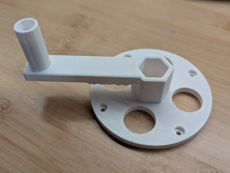 Spool Winder A1 Mini Compatible Gear & Hand Crank