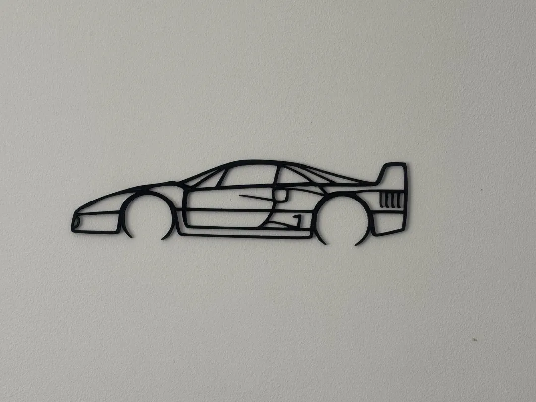 Déco murale Ferrari F40