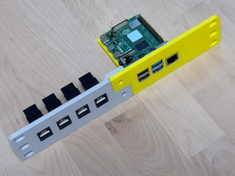 Raspberry Pi 4 & 5 mount, modular and composable