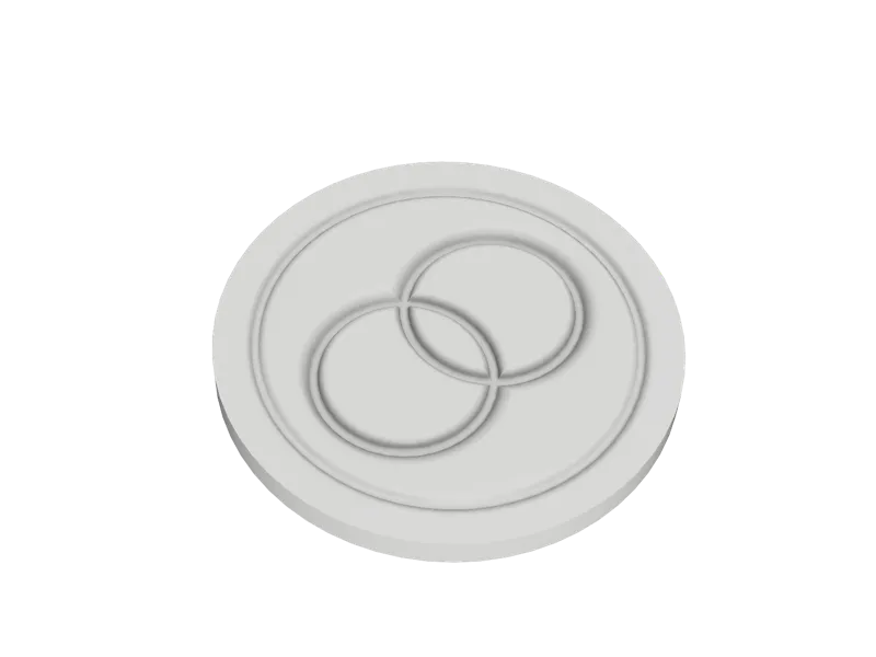 Wedding Rings Wax Seal