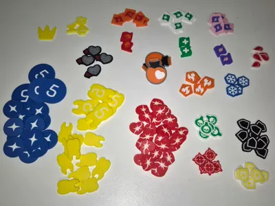 Dead Cells Board Game Tokens