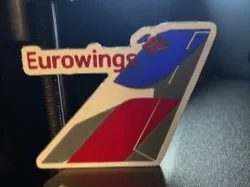 Eurowings Logo Anhänger Spiegel "Duftbaum"