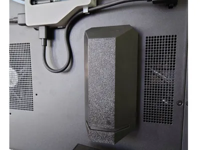 Poop chute with closure P1S P1P Magnet