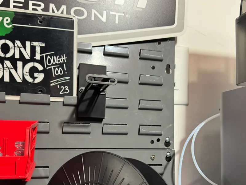 Louver Panel Spool Holder Mount