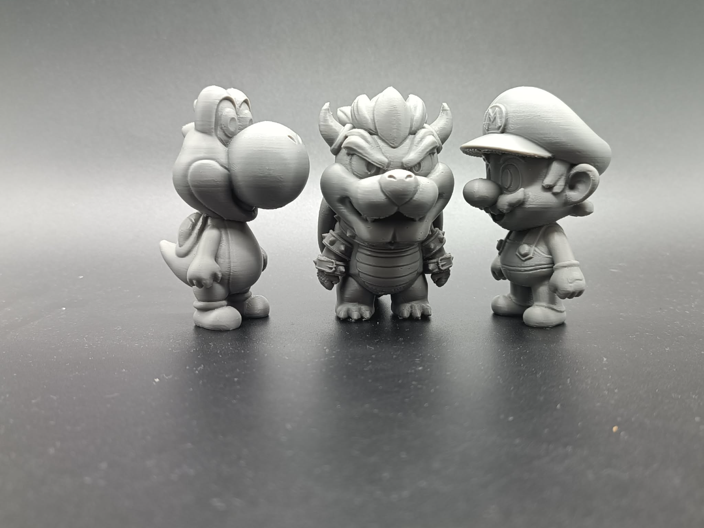 Super Mario Chibi Trio – Mario, Yoshi & Bowser