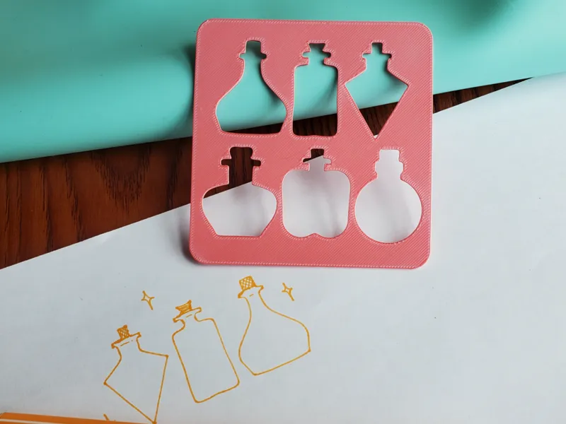Potion Stencil Set