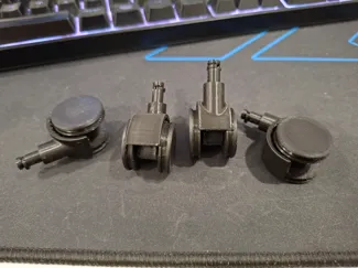 Fully 3d printed 6mm replacement Caster Wheels
