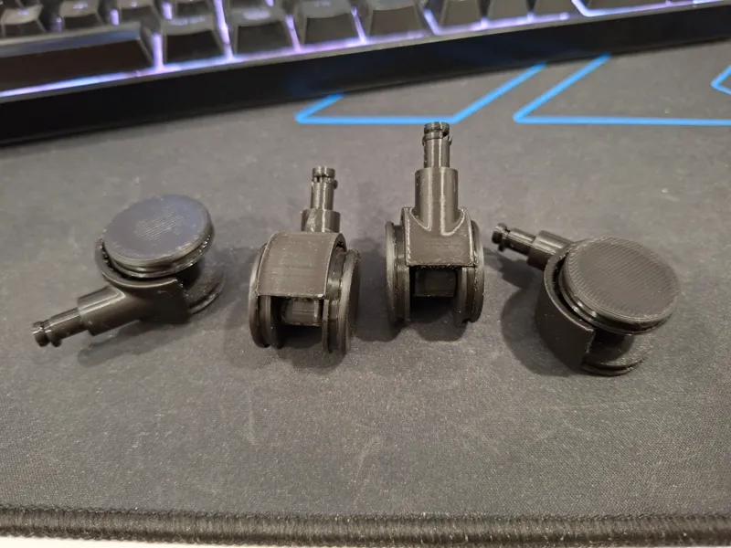 Fully 3d printed 6mm replacement Caster Wheels 