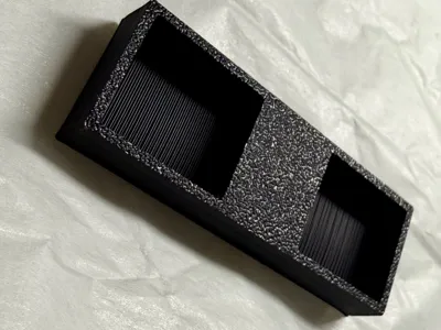 Magnetic container for Geocaching