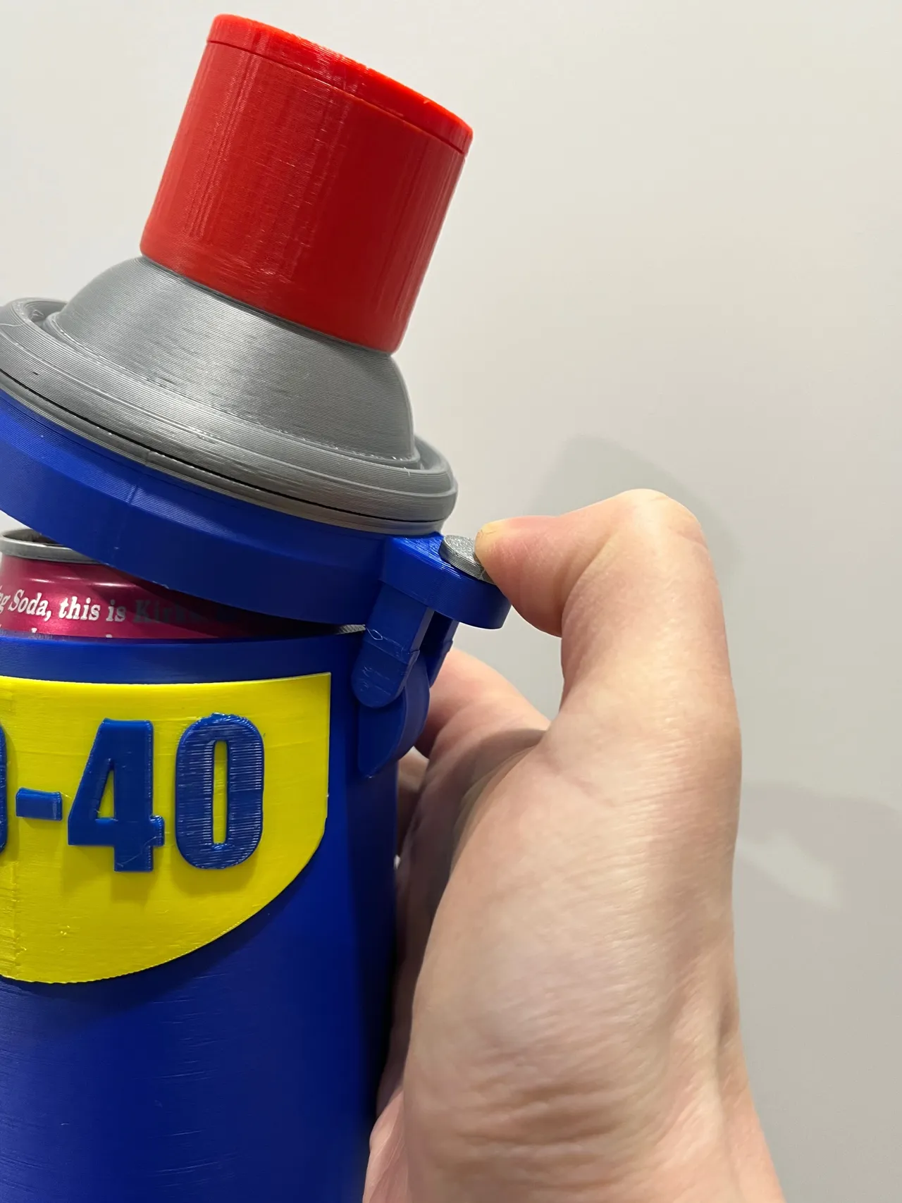 Grease Can Style Beer or Soda Can Holder view 3
