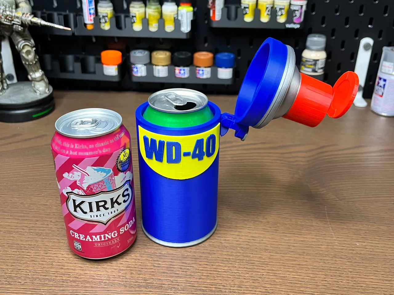 Grease Can Style Beer or Soda Can Holder view 4