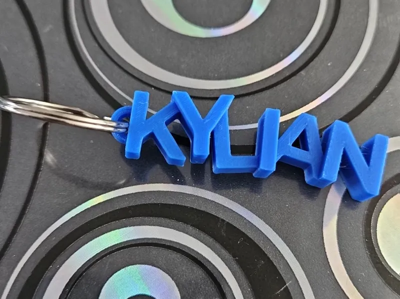 Porte clés personnalisé avec le prénom Kylian 