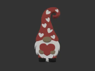 Valentine's Day Gnome