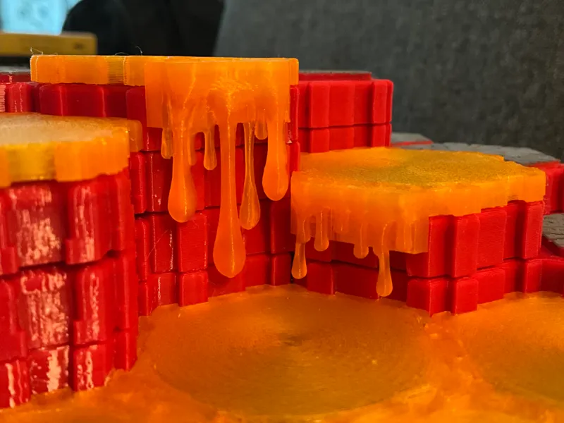 Heroscape Hanging Lava Decoration