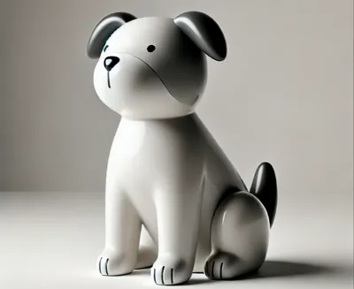 Cute Dog Figure Stylish 