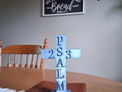 Psalm 23 Cross