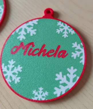 Palla natale Michela