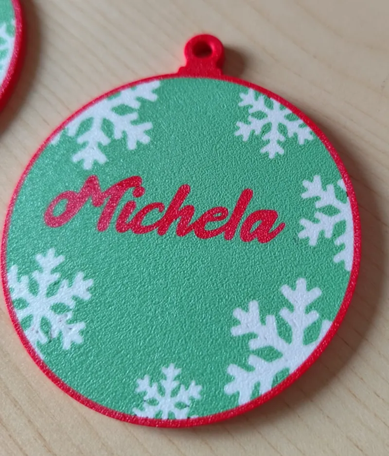 Palla natale Michela