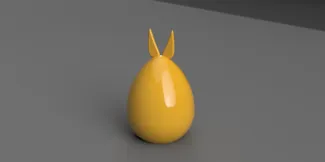 Secret Easter Egg with Ears
