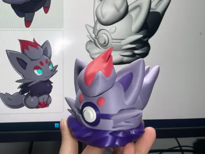 Pokemon Zorua Zorua Pokeball Pokemon