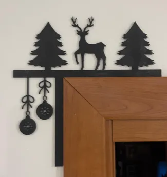 Christmas door corner #1