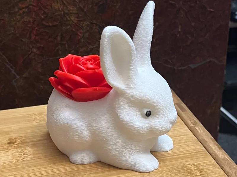Fuzzy Bunny Holder