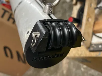 Boom End Piece for Sailboat 