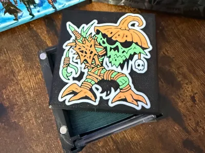 MTG EDH Commander Showcase Deck Box - Reaper King - Free 3D Print Model - MakerWorld MTG EDH Commander Showcase Deck Box - Reaper King - Free 3D Print Model - MakerWorld