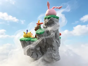 Accesorio para impresora 3D: 全分件+no ams 数码宝贝第一季幼年期II形态摆件,Digimon Juvenile Stage — vista de referencia 5