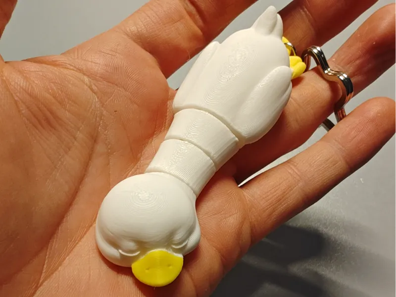 Quack Keychain, Paperella portachiavi