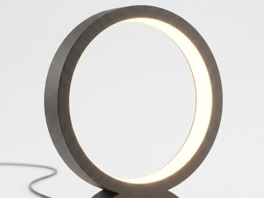 Led Ring Lampe inkl Rahmen