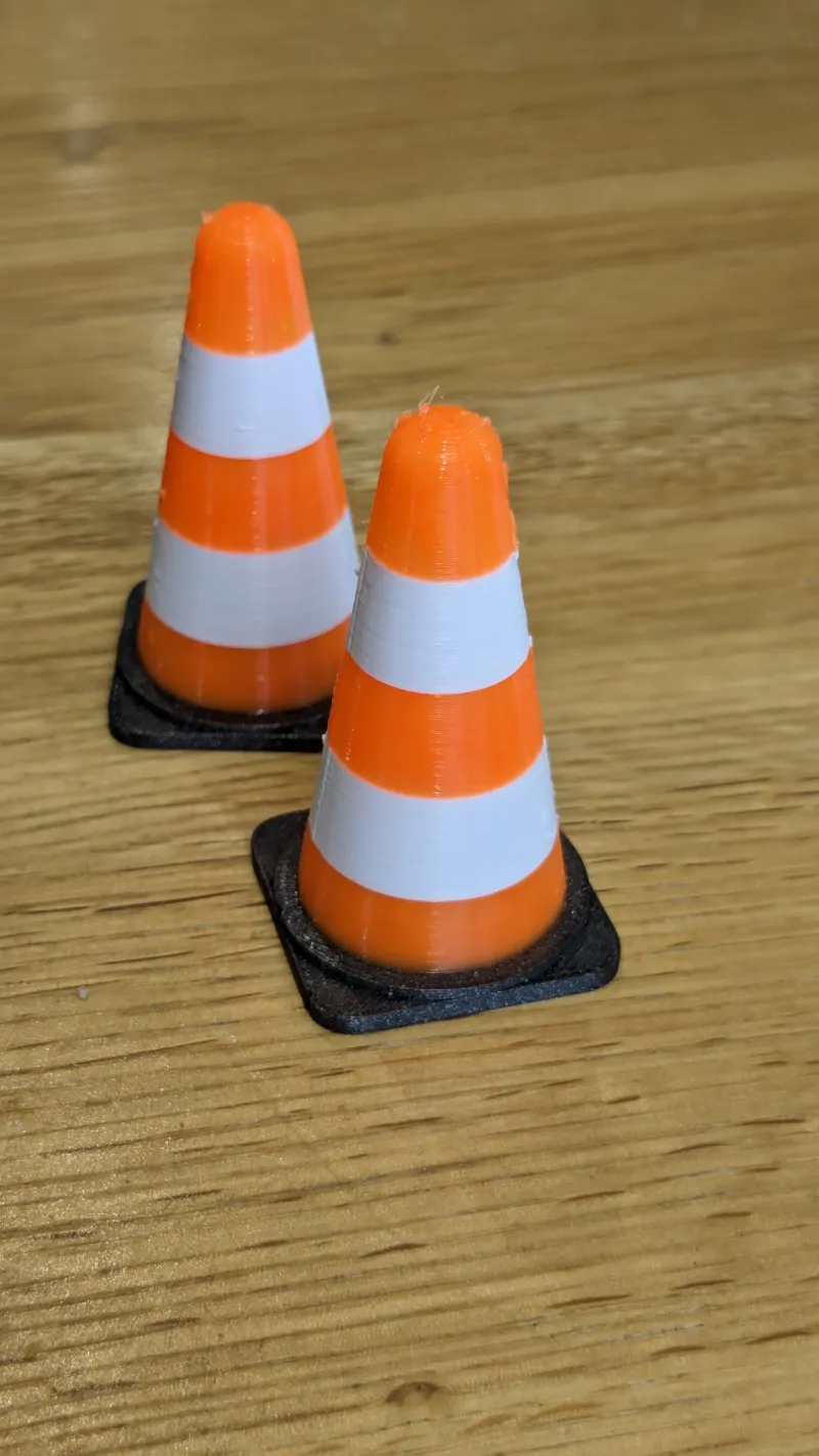 1/10th Scale Traffic Cone 0.5m